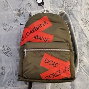 Dolce & Gabbana Brand New Men's Backpack SS19